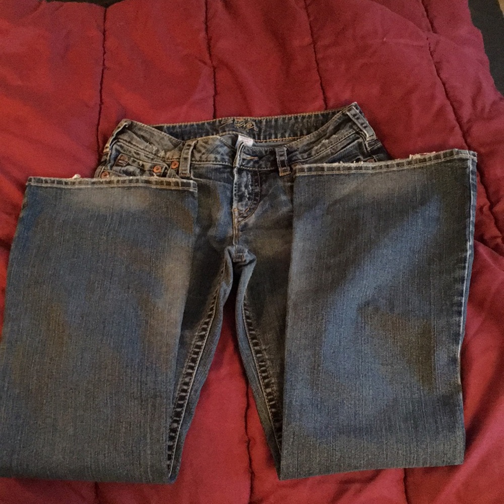 Silver jeans